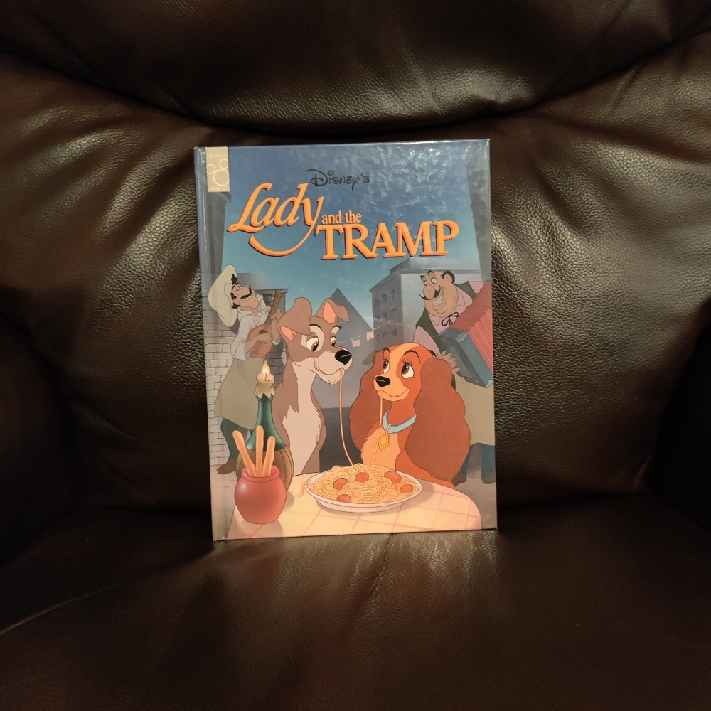 Disney Lady and the Tramp Hardcover Book